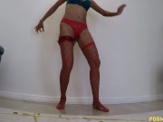 Big Natural Tits Excellent Ass Chocolate Girl Dance - PupiBOObs 7/16