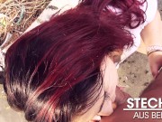 Horny Redhead Tourist Fucked in Old Swimming Pool! Berlin Banger 6/16