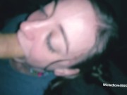 ORAL CREAMPIE Sexy blue eyes hot sloppy deepthroat ORAL CREAMPIE 5/16