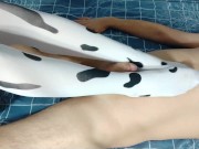 ФЕТИШ: ФУТФЕТИШ-СПЕРМА НА НОГАХ 3/16