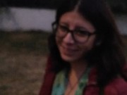 En público agarrando tetas pequeñas en la calle 2/16