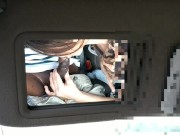 FIRESERPENT: Petite White Wife Gets Oral Creampie In Car 3/16