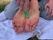 Tickled at the park  13/16