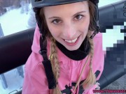 Teeny fickt public mit dem Skilehrer 5/16