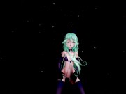 MMD18+ Sexy 4k 60fps Yamakaze Peek a Boo 6/16