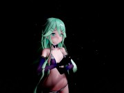 MMD18+ Sexy 4k 60fps Yamakaze Peek a Boo 9/16