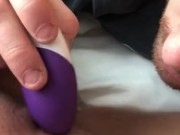 Boyfriend Edges My Clit With Toy And His Tongue 4/16