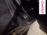 Sra. Feet se exibindo para o motorista do uber e recebendo dedada 1/16