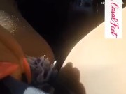 Sra. Feet se exibindo para o motorista do uber e recebendo dedada 5/16