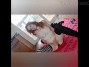 Redhead goth anal play roommate watches from outside - TheGoddessOfLust 13/16