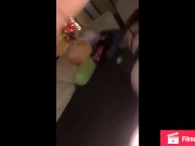 Candy gets stuffed in all 3 holes with bbc 13/16