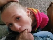 Step Sisters Assistance- Cumming In Her Mouth Before Work CUMSHOT FACIAL 4/16