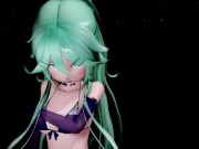 MMD 4k YamaKaze bikini Follow the Leader
