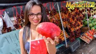 Get job making movie porn - Carne del mercado - nerdy latina teen makes her very first porn movie