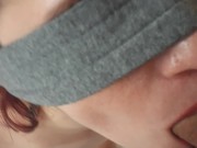 Tied up and on her knees  1/16