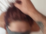 Tied up and on her knees  4/16