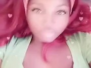 Burgundy Longhair Ebony Head Sexy Big Tits Beautiful Hot Thot Teen Teaser Video - Mastermeat1 2/16