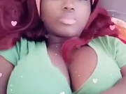 Burgundy Longhair Ebony Head Sexy Big Tits Beautiful Hot Thot Teen Teaser Video - Mastermeat1 5/16