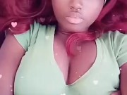 Burgundy Longhair Ebony Head Sexy Big Tits Beautiful Hot Thot Teen Teaser Video - Mastermeat1 6/16