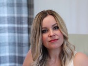 Worship Anna Belle's feet in nylons and heels 16/16