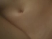Amateur creampie with tiny red head 13/16