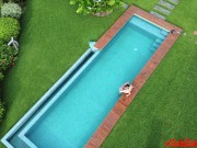 ALMOST got caught PUBLIC fucking at the pool Andy Savage & SukiSukiGirl 6/16