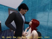 DDSims - Boss fucks wife in front of husband - Sims 4 4/16