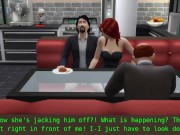 DDSims - Boss fucks wife in front of husband - Sims 4 7/16