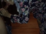 I found my friends wife blindfolded and fucked her every way possible 3/16