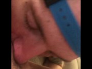 Good Girl DeepThroats Daddy’s Cock with Hands Behind Her Back 16/16