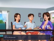 SummertimeSaga STEP-MOM AND  STEP-SIS SHARING ONE DICK- PART 98 10/16