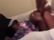 Chocolatebabe  gets ass pounded by friend 2/16