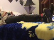 Can I massage your beautiful feet -foot fetish -sock fetish femdom 3/16