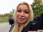 Deutsche Kleine Frau schleppt großen Mann ab - EroCom Date Usertreffen 2/16