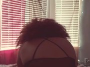 Chubby Sexy Curly Redhead Teen Solo Masturbation 16/16