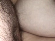 Husband fucks my ass till I squeal then my pussy till he gives a creampie 5/16