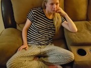 Step Sibling Porn Almost Caught By Parents As We Cum POV!! 1/16