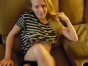 Step Sibling Porn Almost Caught By Parents As We Cum POV!! 2/16