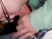 Spontaneous blow job  13/16