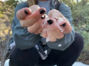 Two Hot Couples Fuck on Hike - Horny Hiking ft. Sparksgowild Public Sex POV 2/16