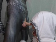Gwen Venom Stacy Face Fucked by Spiderman (Full HD) 2/16