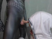 Gwen Venom Stacy Face Fucked by Spiderman (Full HD) 3/16