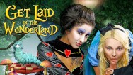 Disney alice in wonderland xxx - Vrconk hot threesome with alice in wonderland vr best porn