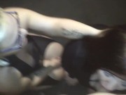 Threesome blowjob from smoking fetish queen keirra and victoria pov. 4/16