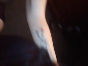 Threesome blowjob from smoking fetish queen keirra and victoria pov. 7/16