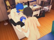 (3D Hentai)(Fairy Tail) Sex with Juvia and Levy 14/16