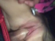Snapchat vid while I’m fucking her on the front porch  8/16