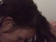 Dom gets a sloppy blowjob from his shy Sub 7/16