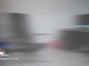 Office Domina: Blick nach unten, mein notgeiler Nylon-Bürosklave! 3/16