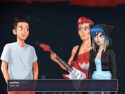 SummertimeSaga MUSIC TEACHER BLOWING HER STUDENT IN PUBLIC- PART 112 2/16